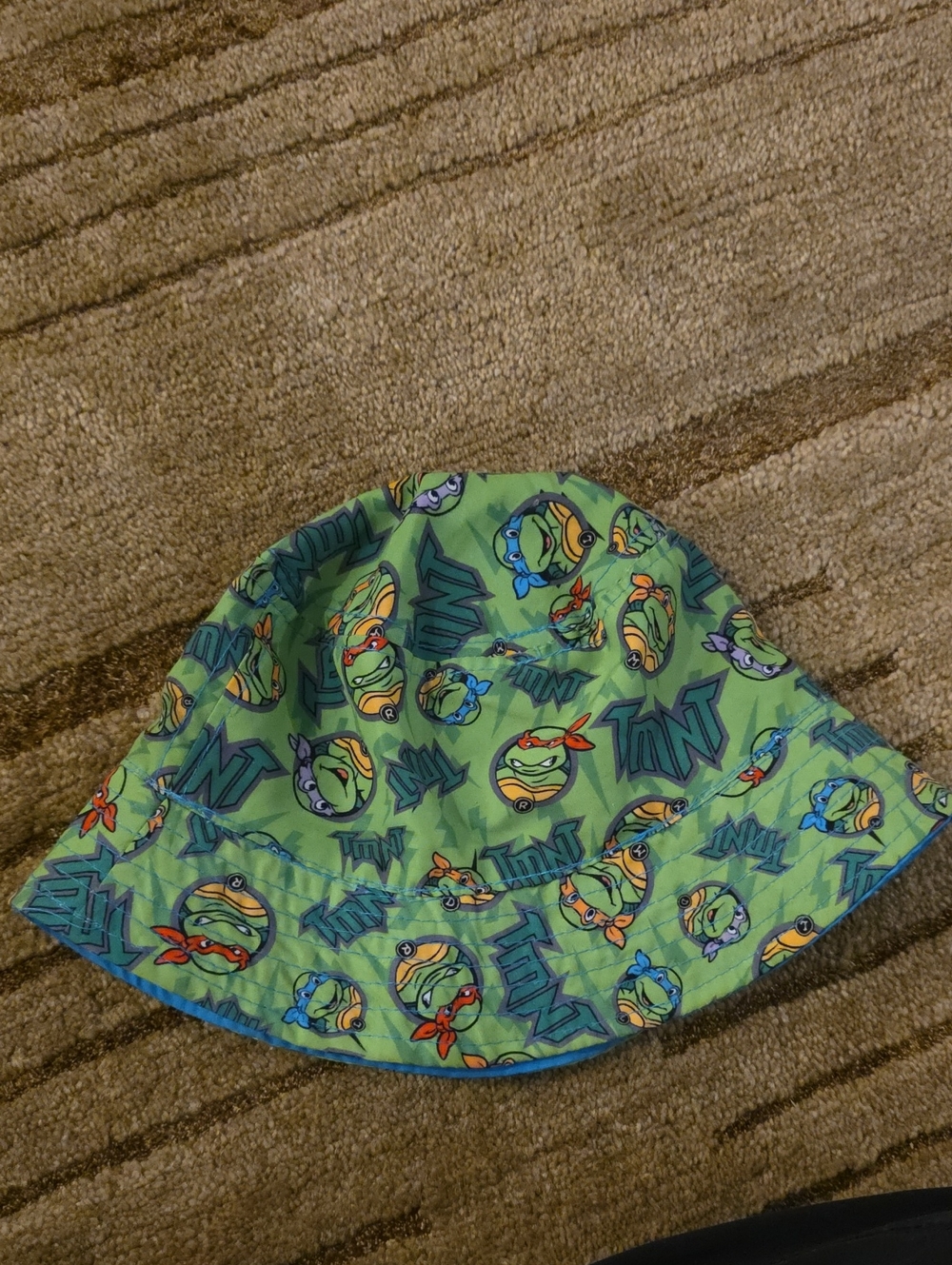 Green Teenage Mutant Ninja Turtles Kids Bucket Hat Toddlers